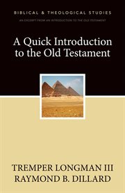 A quick introduction to the old testament. A Zondervan Digital Short cover image