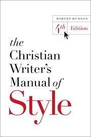 The Christian writer's manual of style cover image