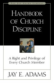 Handbook of church discipline cover image