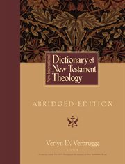 New international dictionary of New Testament theology cover image
