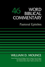 Pastoral epistles cover image