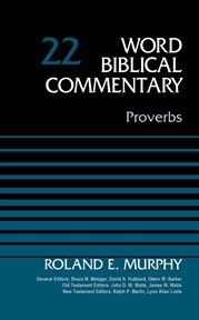 Proverbs, Volume 22 cover image
