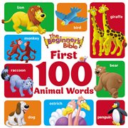 First 100 animal words cover image