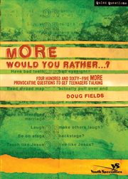 More would you rather…? cover image