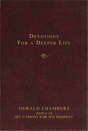 Devotions for a deeper life cover image