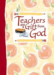 Teachers are a gift from god greeting book cover image