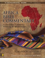 Africa Bible commentary cover image