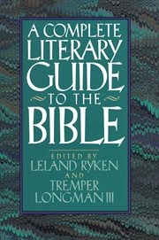 The complete literary guide to the Bible cover image
