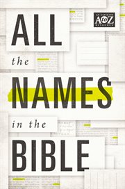 All the names in the Bible cover image