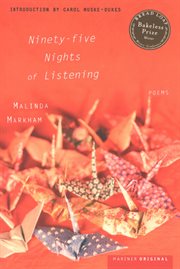 Ninety-five nights of listening : poems cover image