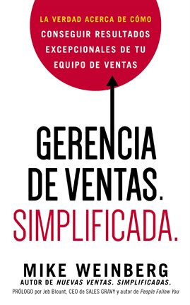Cover image for Gerencia De Ventas. Simplificada.
