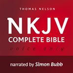 Voice only audio bible - new king james version, nkjv. Complete Bible cover image
