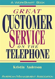 Great customer service on the telephone cover image