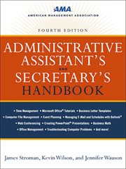 Administrative assistant's and secretary's handbook cover image
