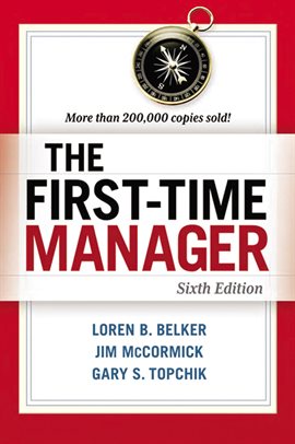Cover image for The First-Time Manager
