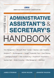 Administrative Assistant's and Secretary's Handbook cover image