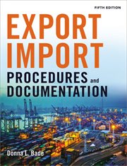 Export/import procedures and documentation cover image
