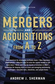 Mergers and acquisitions from A to Z cover image