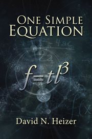 One simple equation : f=tl3 cover image