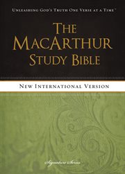 NIV, The MacArthur Study Bible, eBook cover image