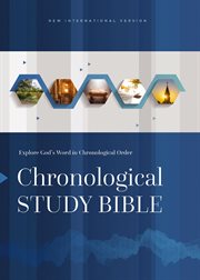 The chronological study Bible : New International Version cover image