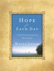 Hope for each day : words of wisdom and faith cover image