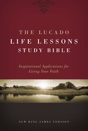 The Lucado life lessons study Bible cover image