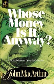 Whose Money Is It Anyway? cover image