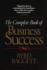 The complete book of business success cover image