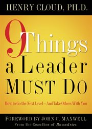 9 things a leader must do cover image