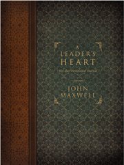A leader's heart : 365-day devotional journal cover image