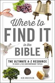 Where to find it in the Bible cover image