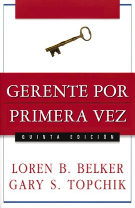 Cover image for Gerente Por Primera Vez