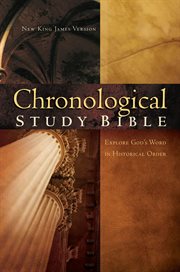 The chronological study Bible : New King James version cover image