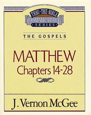 Matthew. Chapters 14-28 cover image