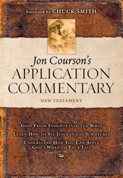 Jon Courson's application commentary : New Testament cover image
