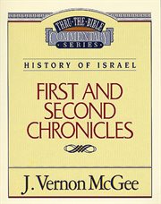 History of israel. 1 and 2 Chronicles cover image
