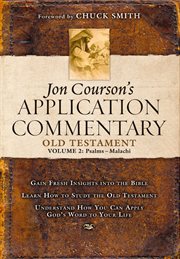 Jon Courson's application commentary : Old Testament cover image