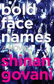 Bold face names cover image