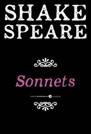 The sonnets : poems of love cover image