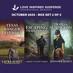 Love Inspired Suspense October 2025 - Box Set 2 of 2 cover image