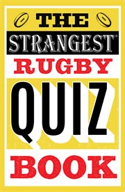 The strangest rugby quiz book cover image