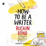 How to be a writer cover image