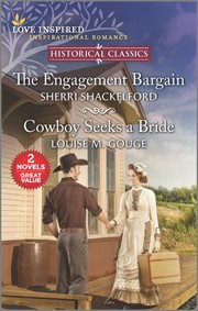 The engagement bargain and cowboy seeks a bride cover image