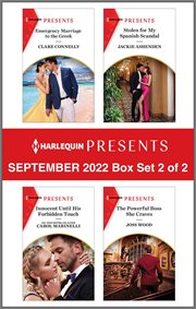 Harlequin Presents September 2022 - Box Set 2 of 2 : Box Set 2 of 2 cover image