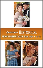 Harlequin Historical November 2023 : Box Set 1 of 2 cover image