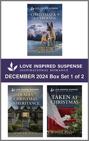 Love Inspired Suspense December 2024 - Box Set 1 of 2 cover image