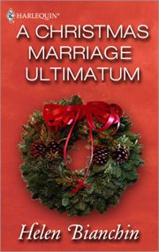 A christmas marriage ultimatum cover image