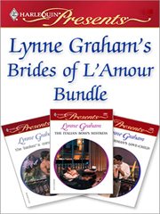 Lynne Graham's brides of l'amour bundle cover image