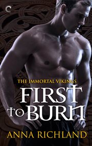 First to burn cover image